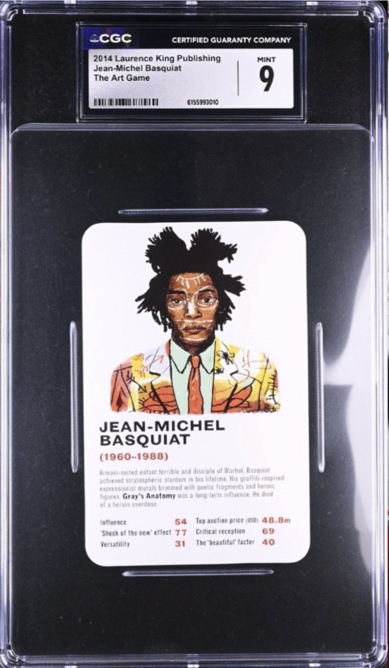 2014 The Art Game Jean-Michel Basquiat, CGC Mint 9